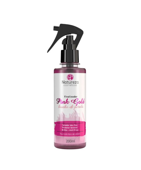 FINISHER PINK GOLD PEARL 200 ML, NATUREZA COSMETICOS