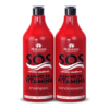 SET SOS BANHO DE VITAMINA Sampon + Balsam, 2*1000ML, NATUREZA COSMETICOS